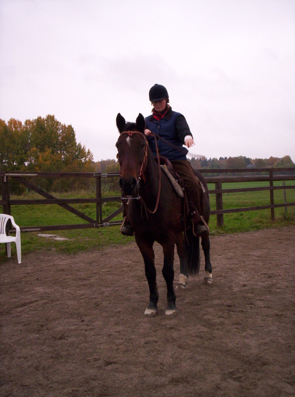 Min väl använda "Strömsholmshjälm" användes ända in i detta millenium